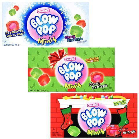 Charms Blow Pop Minis - Cherry & Sour Apple (85g)-Candy Bouquet of St. Albert