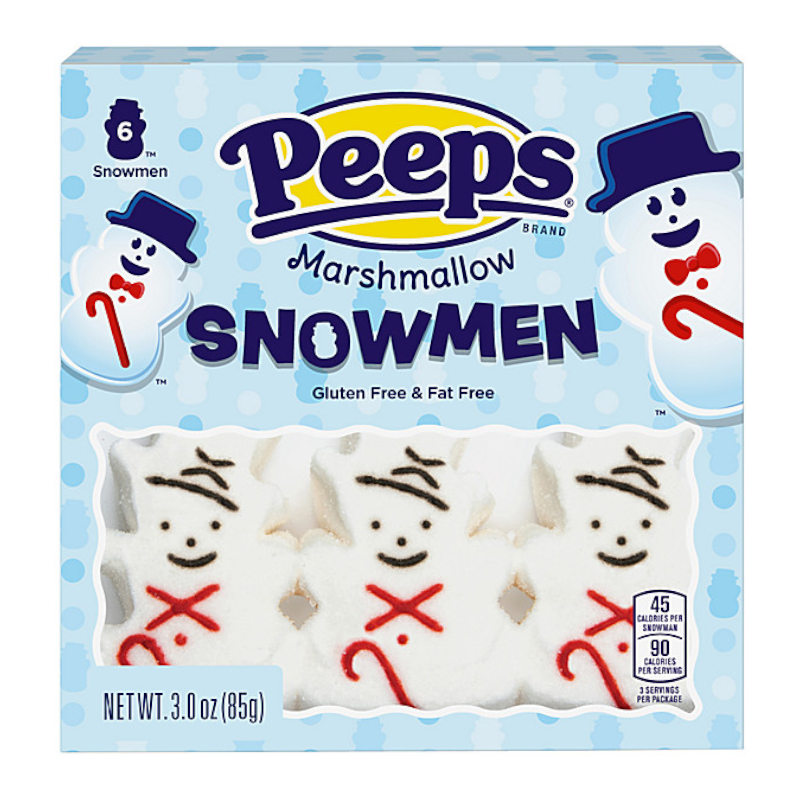 Peeps® Snowmen 6-Pack (85g) - Candy Bouquet of St. Albert