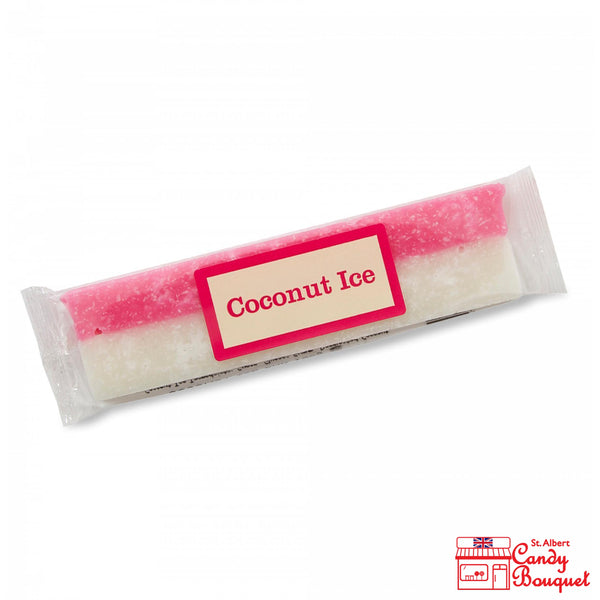 Coconut Ice Bar (150g)-Candy Bouquet of St. Albert