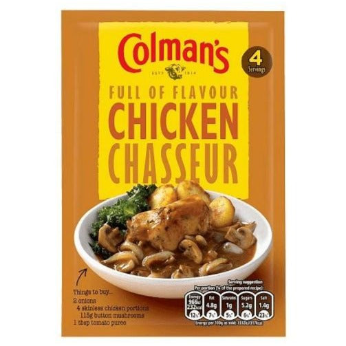 Colman's Sauce Mix - Chicken Chasseur (43g) BB April/23 - Candy Bouquet of St. Albert