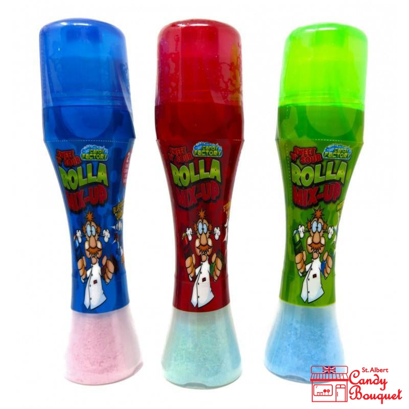Crazy Candy Factory Sweet & Sour Rolla Mix-Up (32g)-Candy Bouquet of St. Albert