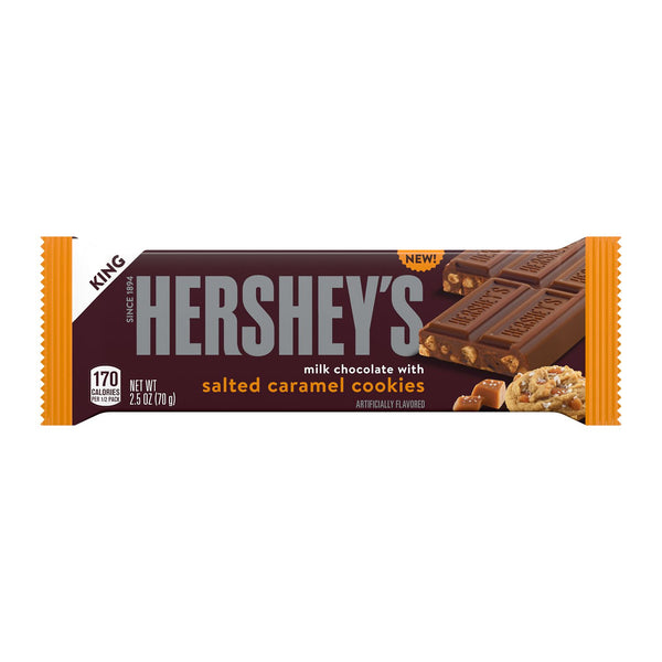 Hershey's® Salted Caramel Cookies Chocolate Bar - King-Size (70g) - Candy Bouquet of St. Albert