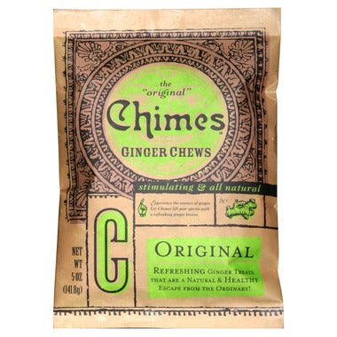 Chimes Ginger Chews - Original (141.8g) - Candy Bouquet of St. Albert