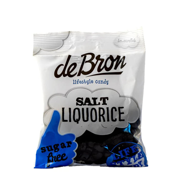 deBron Salty Licorice - Sugar-Free (100g) - Candy Bouquet of St. Albert