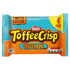 Nestlé® Toffee Crisp Orange Bar 4-Pack (124g) - Candy Bouquet of St. Albert