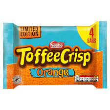 Nestlé® Toffee Crisp Orange Bar 4-Pack (124g) - Candy Bouquet of St. Albert