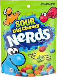 Big Chewy Nerds Sour (170g) - Candy Bouquet of St. Albert