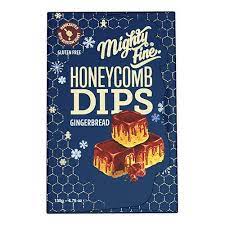 Mighty Fine Honeycomb Dips - Gingerbread (135g) BBD JUL 28 2023 - Candy Bouquet of St. Albert