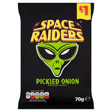 Space Raiders - Pickled Onion (70g) - Candy Bouquet of St. Albert