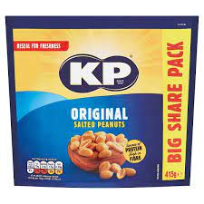 KP Snacks Salted Peanuts - Big Share Pack (415g) - Candy Bouquet of St. Albert
