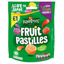 Rowntrees Fruit Pastilles - Pouch (114g) - Candy Bouquet of St. Albert