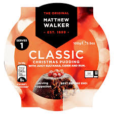 Matthew Walker Classic Christmas Pudding - Serves 1 (100g) - Candy Bouquet of St. Albert