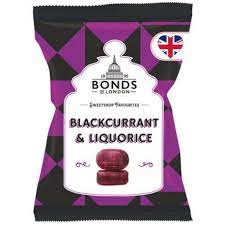 Bonds Licorice & Blackcurrant (120g) - Candy Bouquet of St. Albert