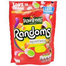 Rowntrees Randoms Squish'ems - Share Bag (140g) - Candy Bouquet of St. Albert