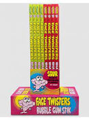 Face Twisters Bubblegum Stik - Sour Strawberry (62g) - Candy Bouquet of St. Albert