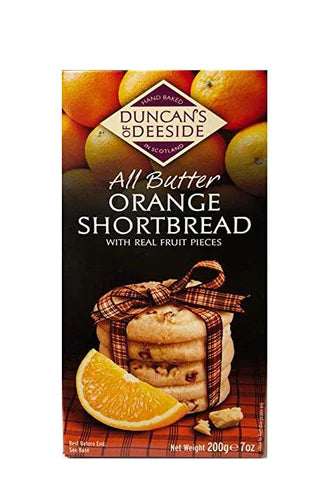 Duncan's of Deeside Orange Shortbread (200g) - Candy Bouquet of St. Albert