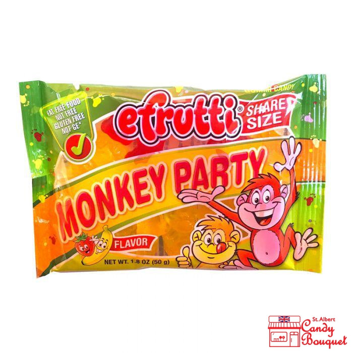 Efrutti Monkey Party - Share Size (50g) - Candy Bouquet of St. Albert