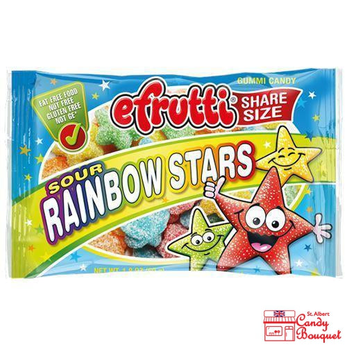 EFrutti Rainbow Stars Share Pack (50g)-Candy Bouquet of St. Albert