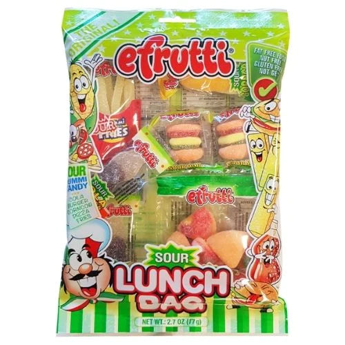 Efrutti Sour Gummi Lunch Bag (77g) - Candy Bouquet of St. Albert
