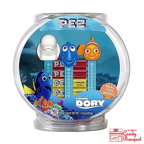 PEZ Finding Dory Fishbowl Set - Candy Bouquet of St. Albert