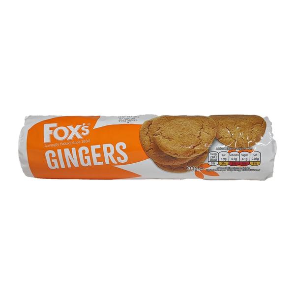 Fox's Gingers Biscuits (300g) - Candy Bouquet of St. Albert