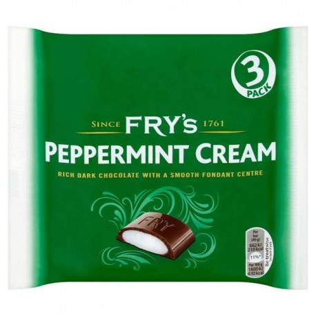 Fry's Peppermint Cream - 3 Pack (147g) - Candy Bouquet of St. Albert