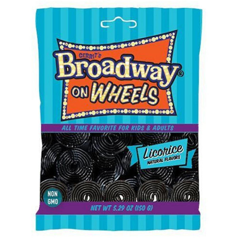 Gerrit's Broadway Licorice Wheels (150g) - Candy Bouquet of St. Albert