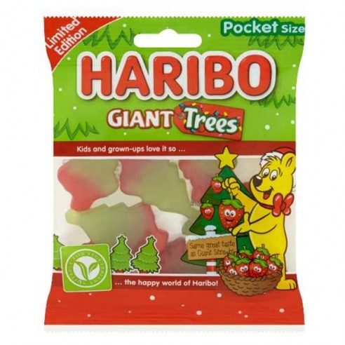 Haribo Giant Christmas Trees - Share Size (160g) - Candy Bouquet of St. Albert