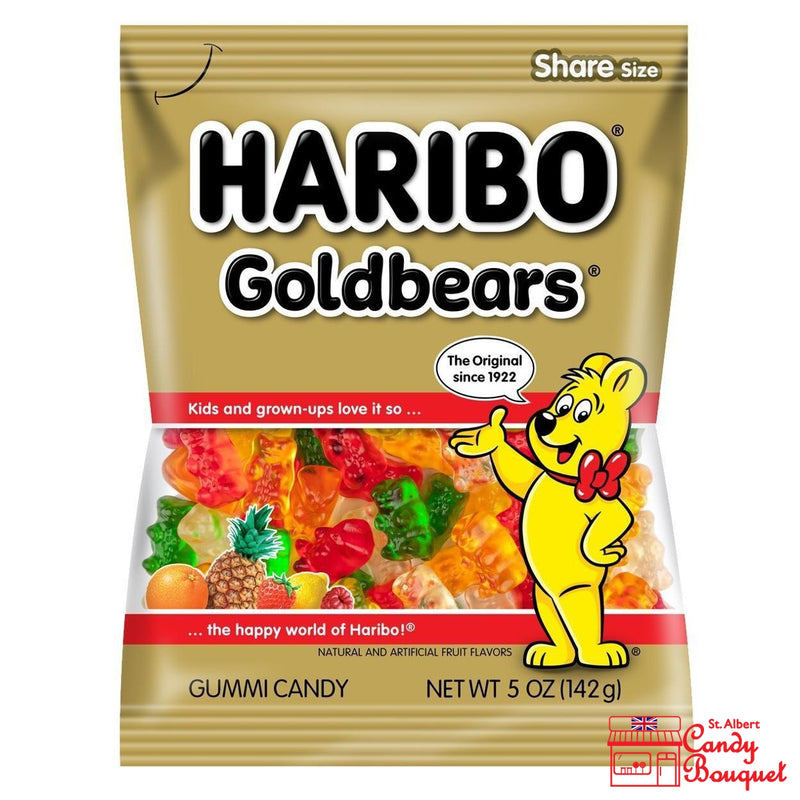Haribo Gold Bears - Share Size (142g)-Candy Bouquet of St. Albert
