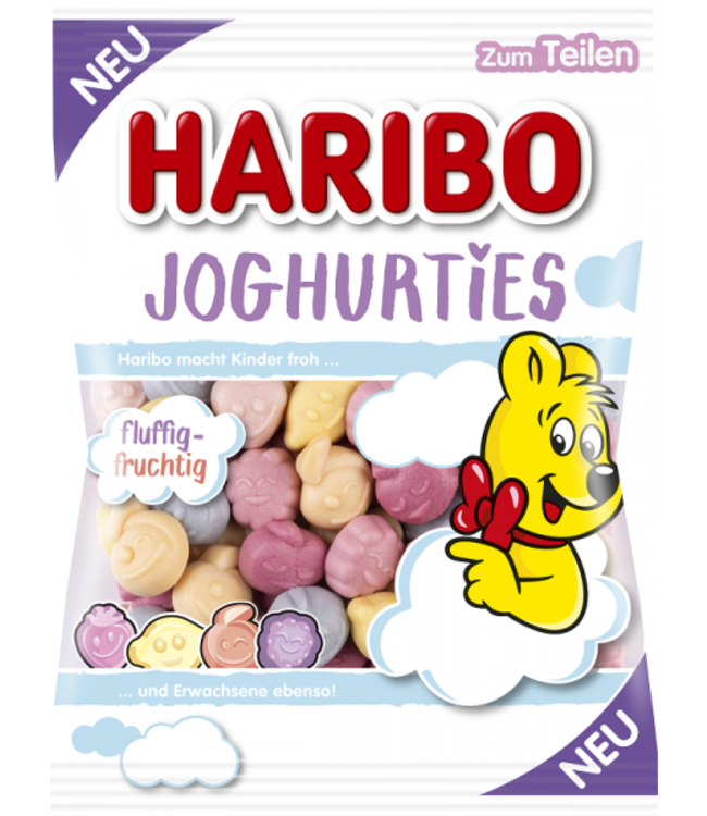 Haribo Joghurties - Fruit & Yogurt (175g) - Candy Bouquet of St. Albert