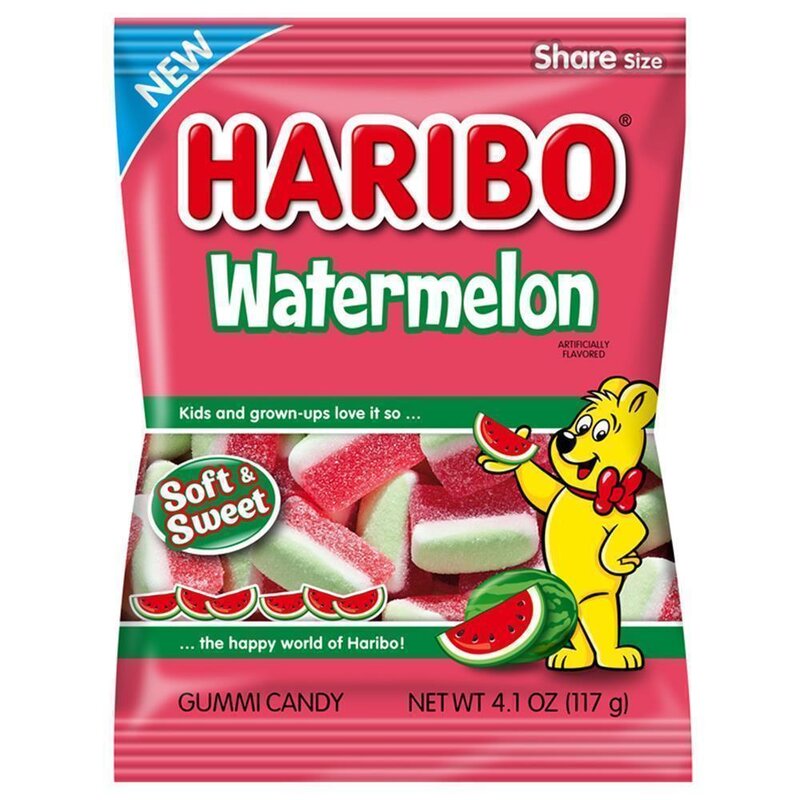 Haribo Watermelons - Share Size (117g) - Candy Bouquet of St. Albert