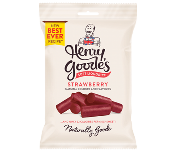 Henry Goode's Soft Red Licorice Bites (200g) - Candy Bouquet of St. Albert