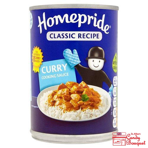 Homepride Classic Curry Cooking Sauce (398ml)-Candy Bouquet of St. Albert