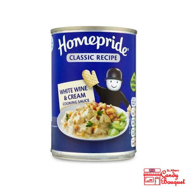 Homepride White Wine & Cream Sauce (400g)-Candy Bouquet of St. Albert