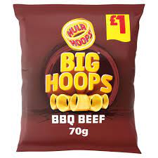 Hula Hoops Big Hoops - BBQ Beef (70g) - Candy Bouquet of St. Albert