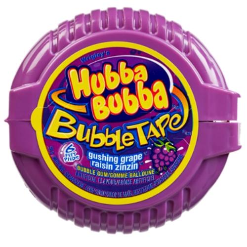 Hubba Bubba Bubble Tape - Gushing Grape (56g) - Candy Bouquet of St. Albert