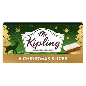 Mr Kipling Christmas Cake Slices - 6-Pack (252g) - Candy Bouquet of St. Albert