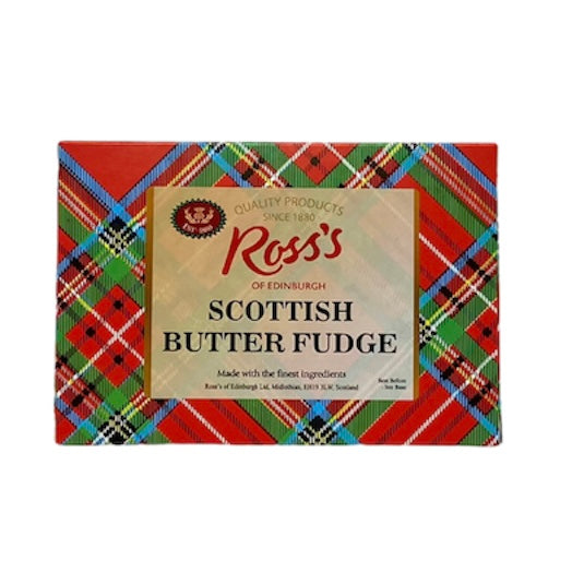 Ross's of Edinburgh Scottish Butter Fudge Box (190g) - Candy Bouquet of St. Albert