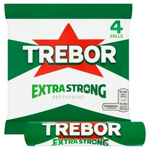 Trebor Extra Strong Multipack - Peppermint (4x41.3g) - Candy Bouquet of St. Albert