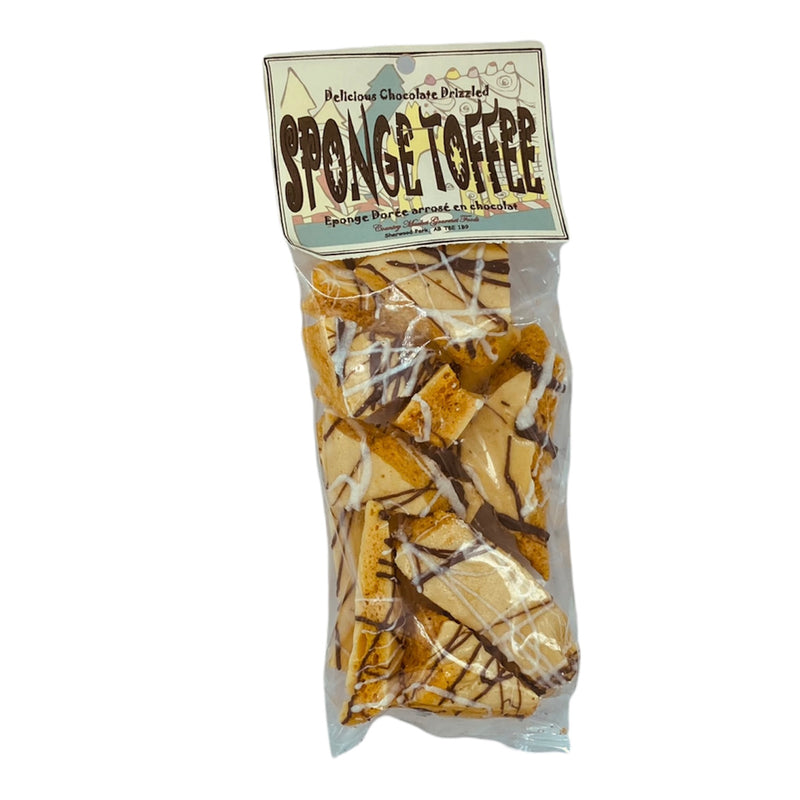 Chocolate Drizzled Sponge Toffee (160g) - Candy Bouquet of St. Albert