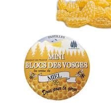 Mini Blocs des Vosges - Honey/Miel (43g) - Candy Bouquet of St. Albert