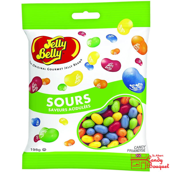 Jelly Belly Sour Jelly Beans (100g)-Candy Bouquet of St. Albert