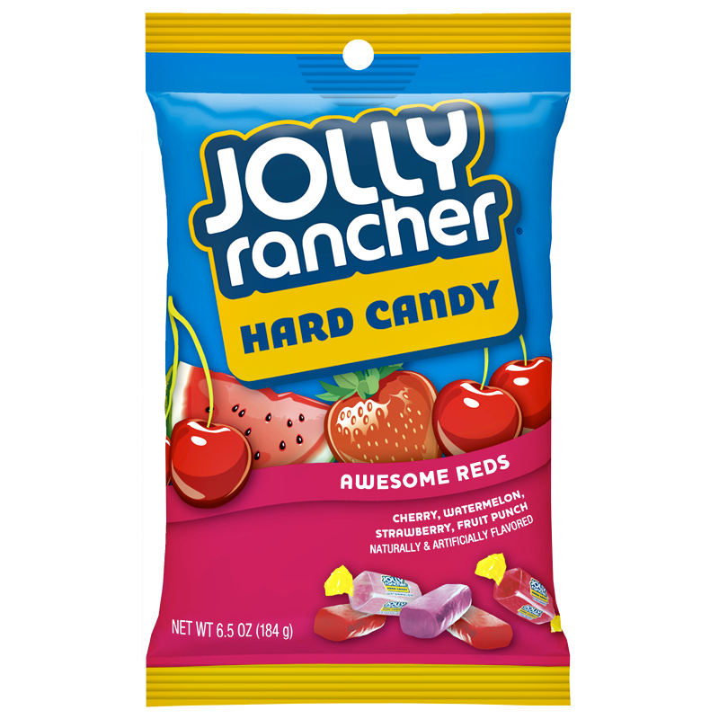 Jolly Rancher Hard Candy - Awesome Reds (184g) - Candy Bouquet of St. Albert