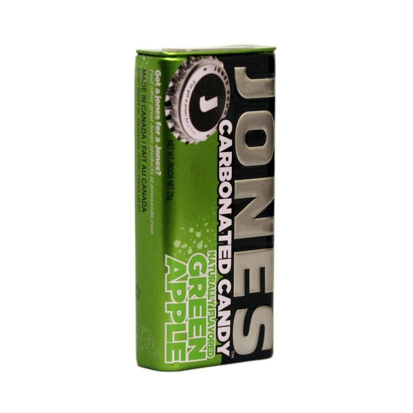 Jones Soda Carbonated Candy - Green Apple (25g) - Candy Bouquet of St. Albert