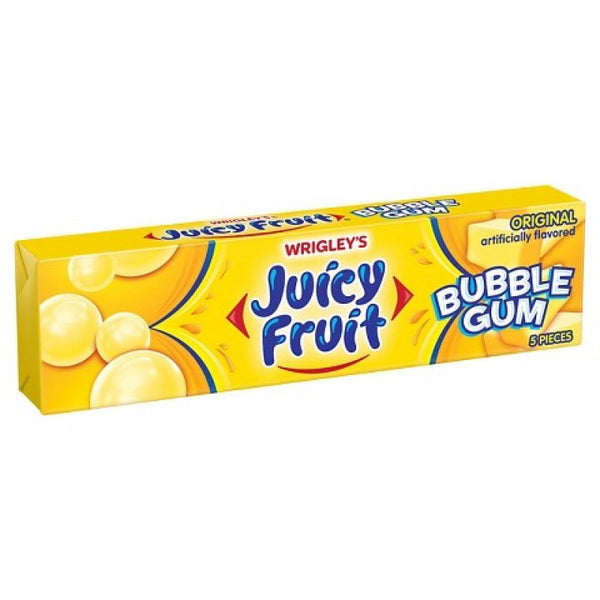 Wrigley's Juicy Fruit Bubblegum (5pcs) - Candy Bouquet of St. Albert