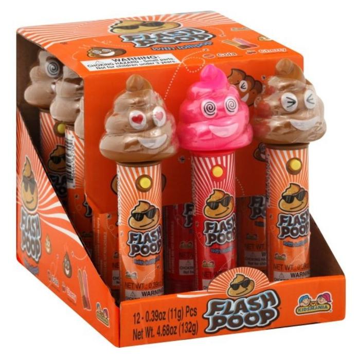 Kidmania Flash Poop w/lollipop (11g) - Candy Bouquet of St. Albert