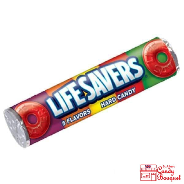 Lifesavers Rolls (3 Flavours) (32g)-Candy Bouquet of St. Albert