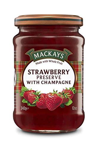 Mackays Strawberry Preserve w/ Champagne (340g) - Candy Bouquet of St. Albert