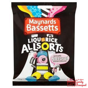 Maynard Bassetts Licorice All-Sorts (190g)-Candy Bouquet of St. Albert