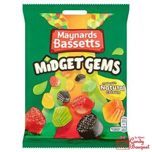 Maynards Bassetts Midget Gems (160g)-Candy Bouquet of St. Albert